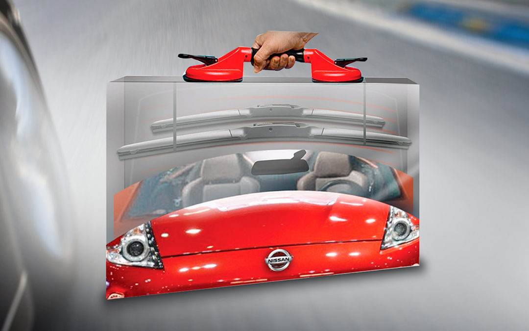 Acrylic Direct Mailer for Wiper Blade Company Automotive