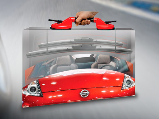 Acrylic Direct Mailer for Wiper Blade Company Automotive