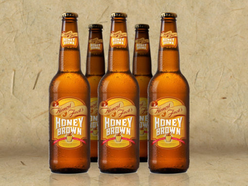 Beer Branded Package Label Design Rendering