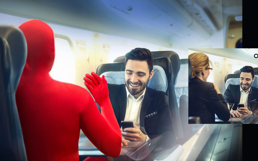 Campaign Character Design Photoshop Airplane