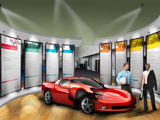 Automotive OEM Showroom Concept Design