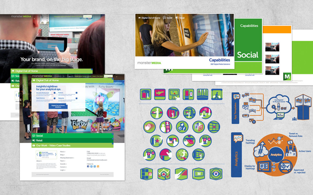 Interactive Technology Campaign Design and Icons