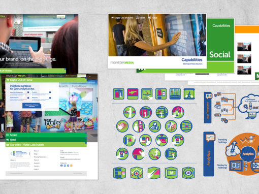 Interactive Technology Campaign Design and Icons