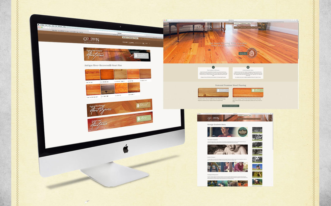 Wood Flooring Company Website Redesign