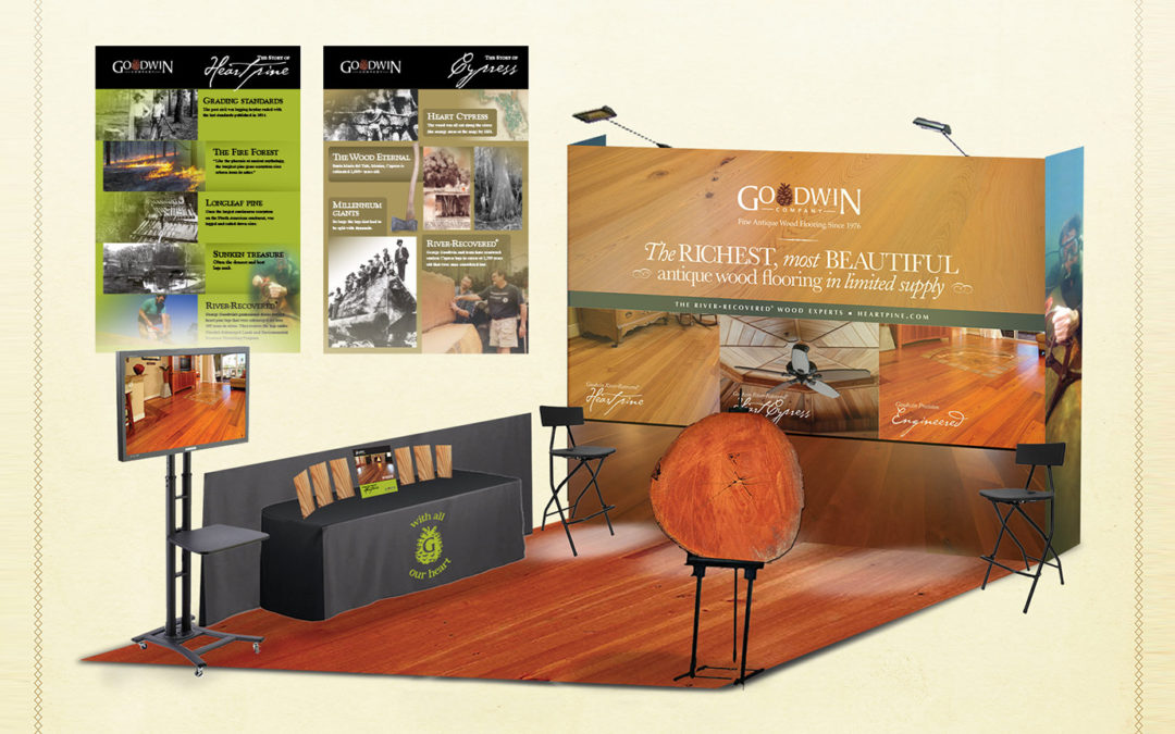 Wood Flooring Tradeshow Booth Design
