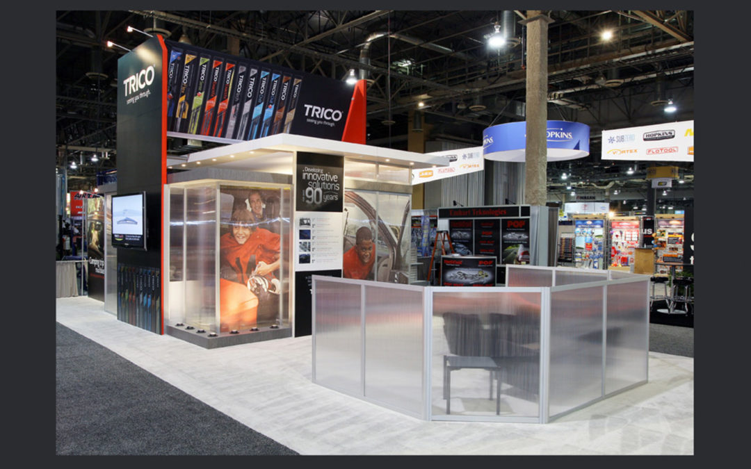 Automotive Trade Show Booth Graphics Design and Campaign Integration
