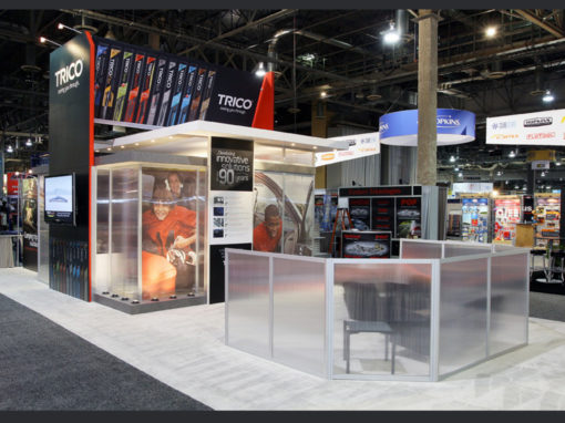 Automotive Trade Show Booth Graphics Design and Campaign Integration