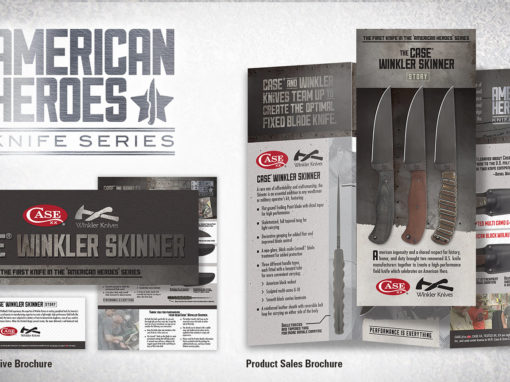 Handmade Knives Brochure Marketing Collateral