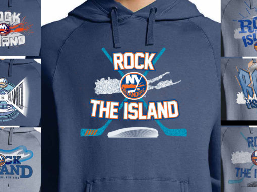 Hockey Beer Partnership Promotion Hoodie NY Islanders