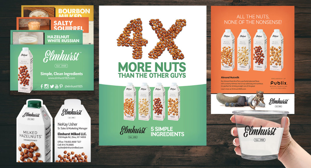 Marketing Materials for Nutmilk Vegan Milk