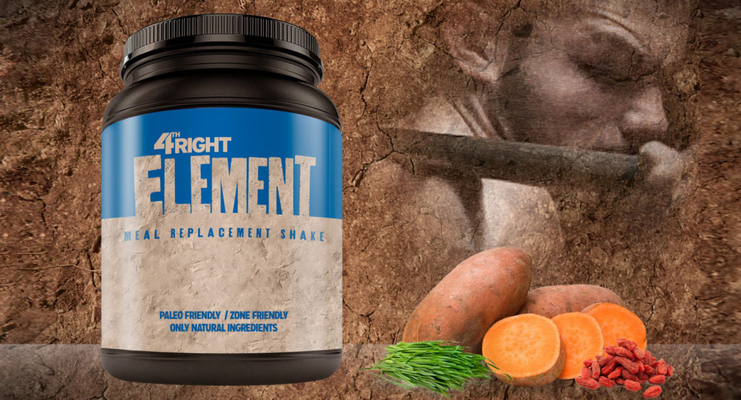 Meal Replacement Paleo Protein Shake Packaging Design
