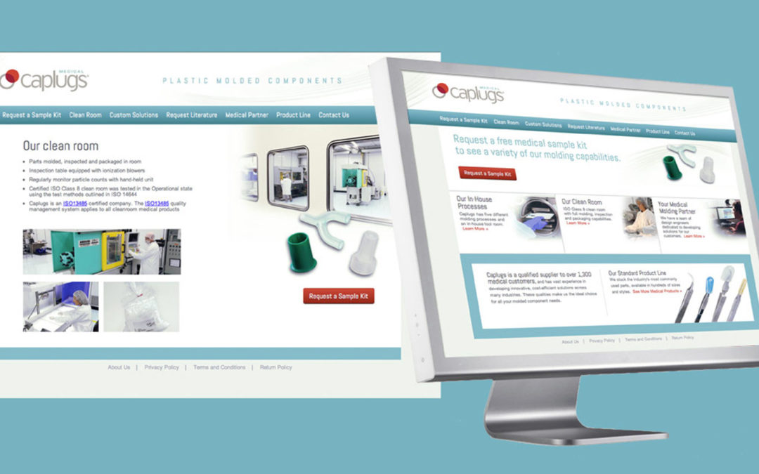 Medical Components Website Brand – Caplugs.com
