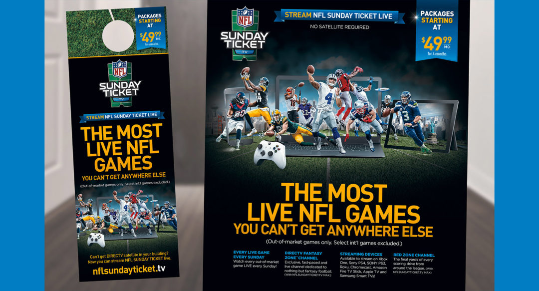 NFL Streaming Ad Campaign Apartments