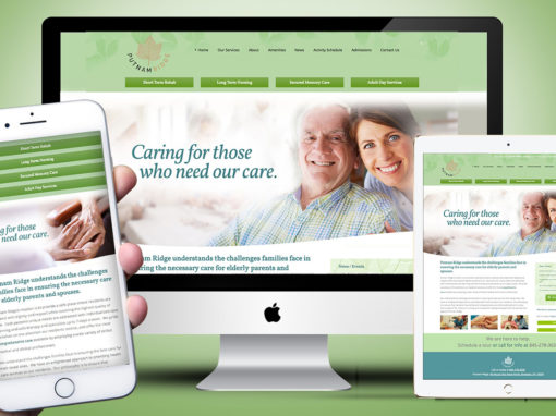 Nursing Home Assisted Living Website Responsive Design