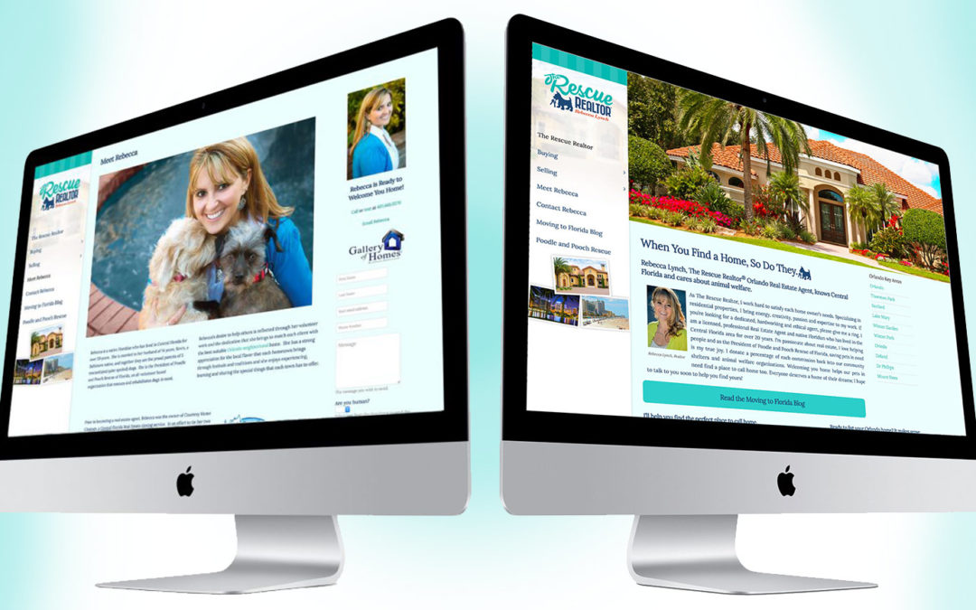 Real Estate Agent Realtor Website Design