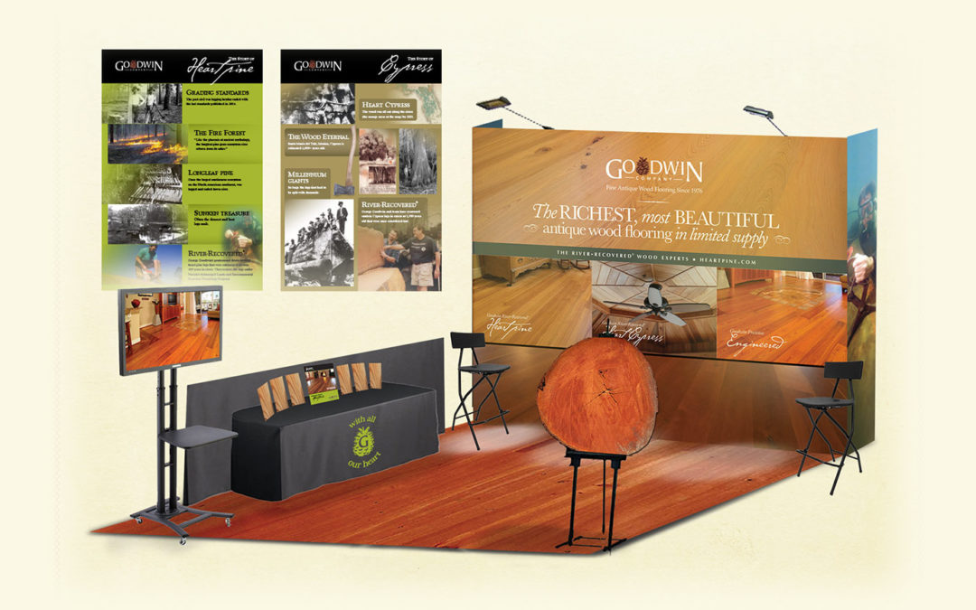 Wood Flooring Tradeshow Design and Graphics