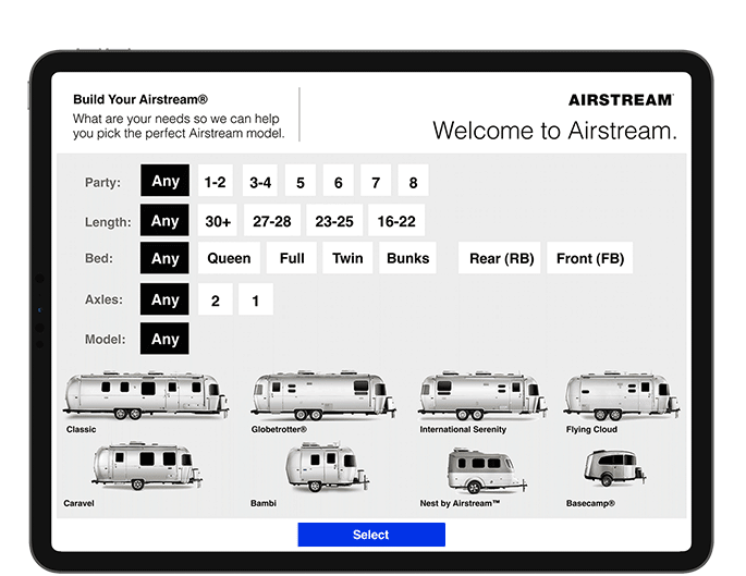 The perfect camping experience starts with picking the perfect Airstream